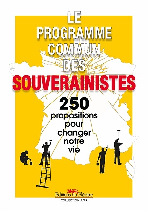 LE PROGRAMME COMMUN DES SOUVERAINISTES n°  - 